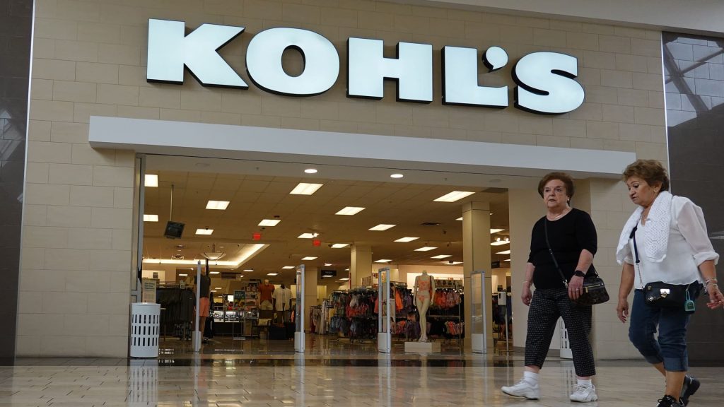 Kohl’s shares spike as retailer reports a surprise profit