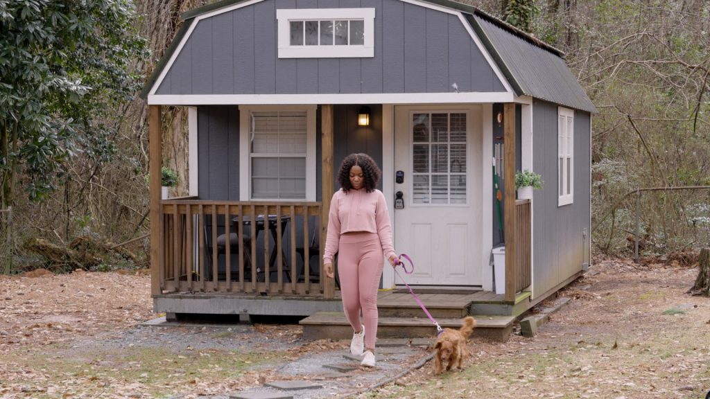 27-year-old pays $0 to live in a ‘luxury tiny home’—how she built it for $35,000: ‘I forget I’m living in a shed’