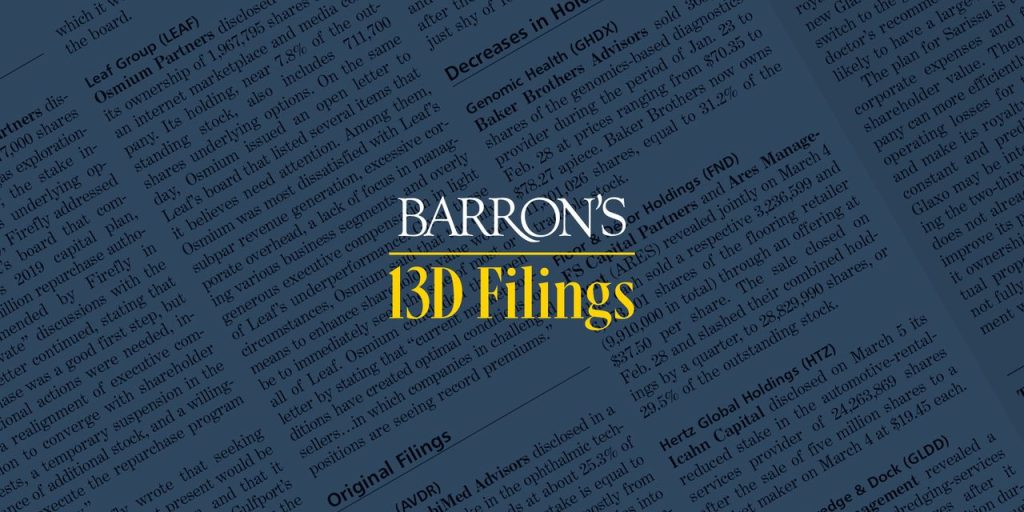 Lordstown Motors and Atea Pharmaceuticals Stock See Action From Activist Investors