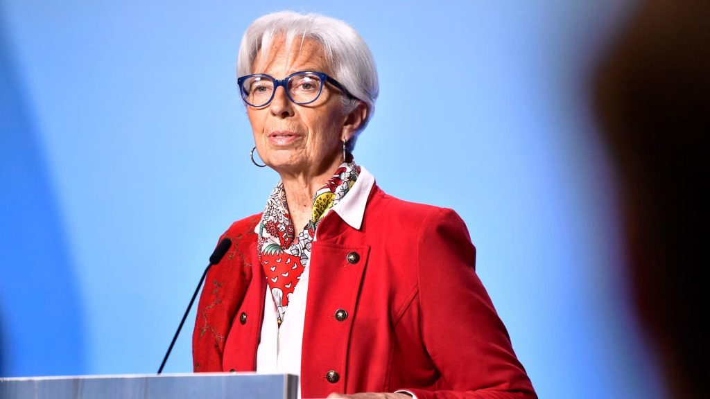 Watch: ECB President Christine Lagarde speaks after rate decision