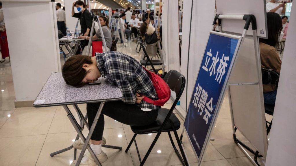 China’s youth unemployment hits a fresh record high in May, major data disappoint