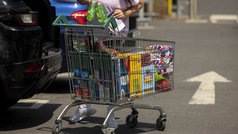 UK inflation stops falling as airfares and second-hand car prices soar