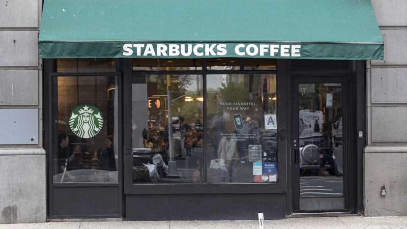 Starbucks workers at 150 stores go on strike over Pride decorations