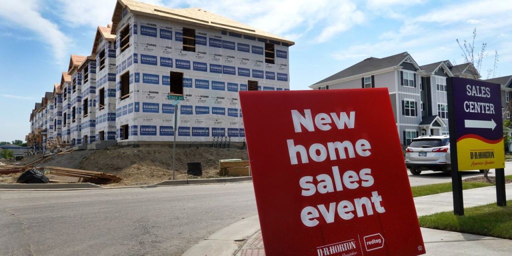 Builders ramped up construction of new U.S. homes in July