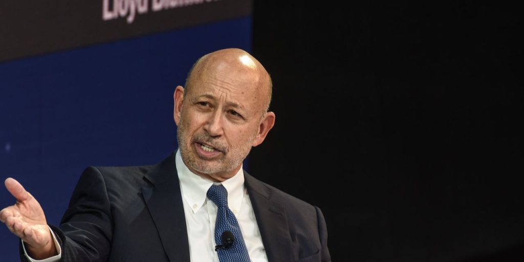 The market ‘may be overpaying you’ on a 10-year Treasury, says Lloyd Blankfein
