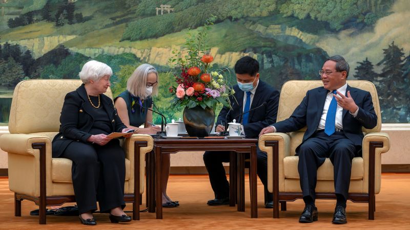 As China’s economy hits turbulence, a top Treasury official heads to Hong Kong to deepen ties with Beijing
