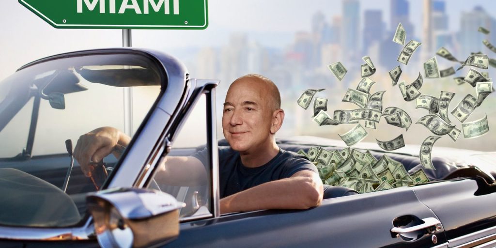 Why Jeff Bezos’s move to Miami is a great ‘tax play’ for the billionaire