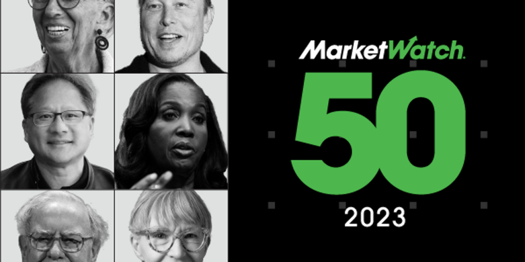 Who is having the most influence over your money in 2023? Meet the MarketWatch 50.
