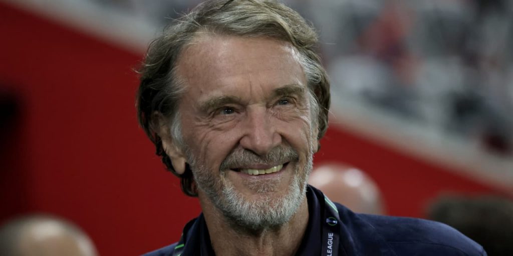 Manchester United football club  announces deal to sell up to 25% of club to Jim Ratcliffe