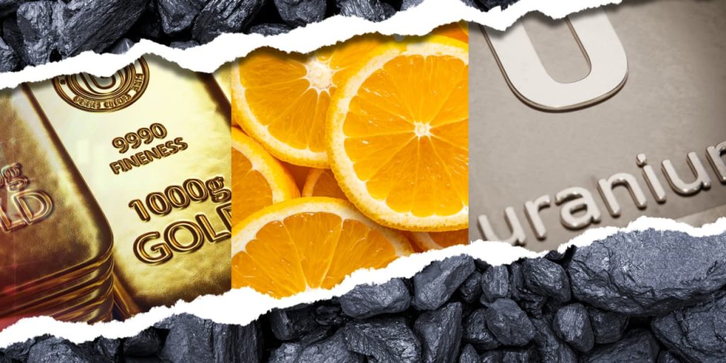 Why 2023 was a tough year for commodities even as gold and orange-juice prices hit records