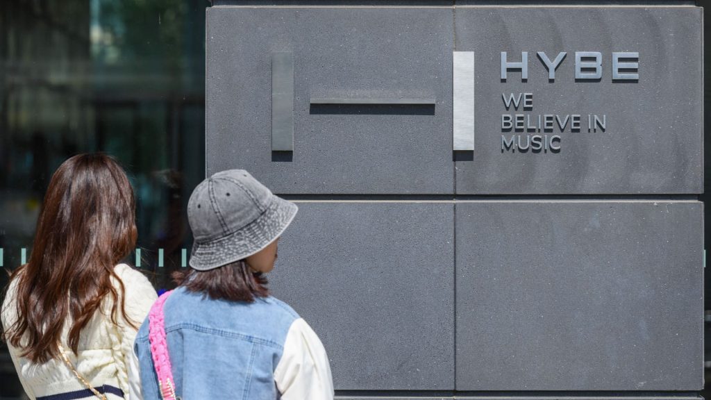 Hybe, K-pop’s largest agency, gains $282 million in market cap after sublabel CEO steps down