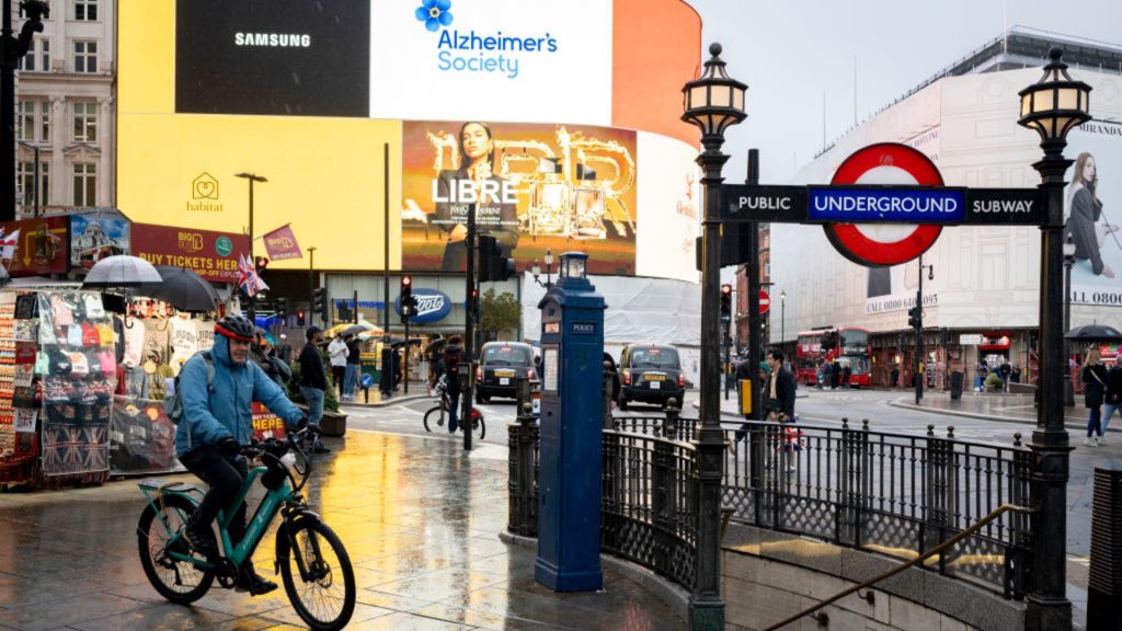 UK inflation falls sharply to 1.7%, below Bank of England’s target for first time in over three years
